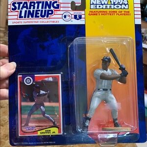 Starting Lineup Ken Griffey Jr. Figure and Card